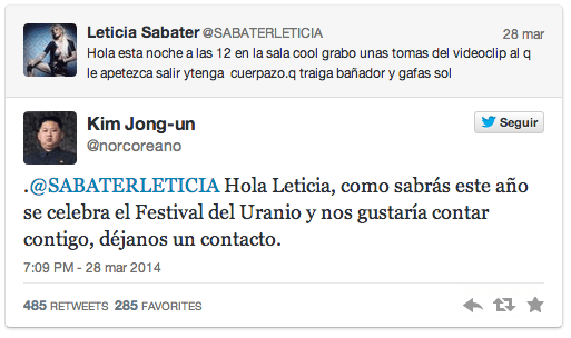 Tuit de Leticia Sabater