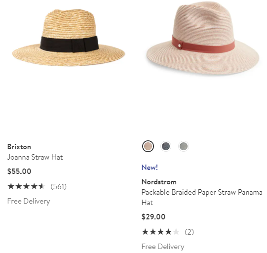 sombreros de mujer