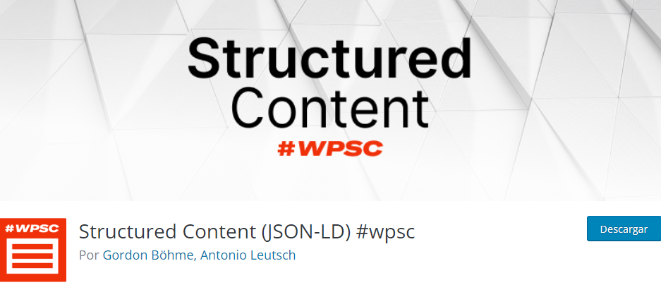 structured content plugin