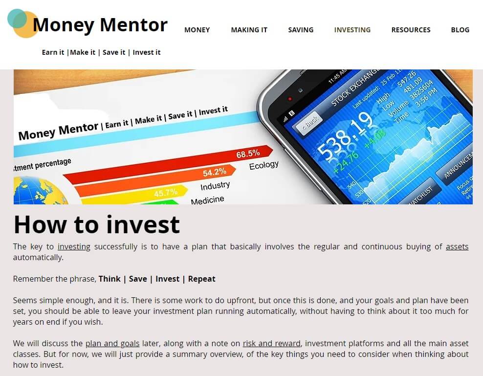 blog del mentor financiero